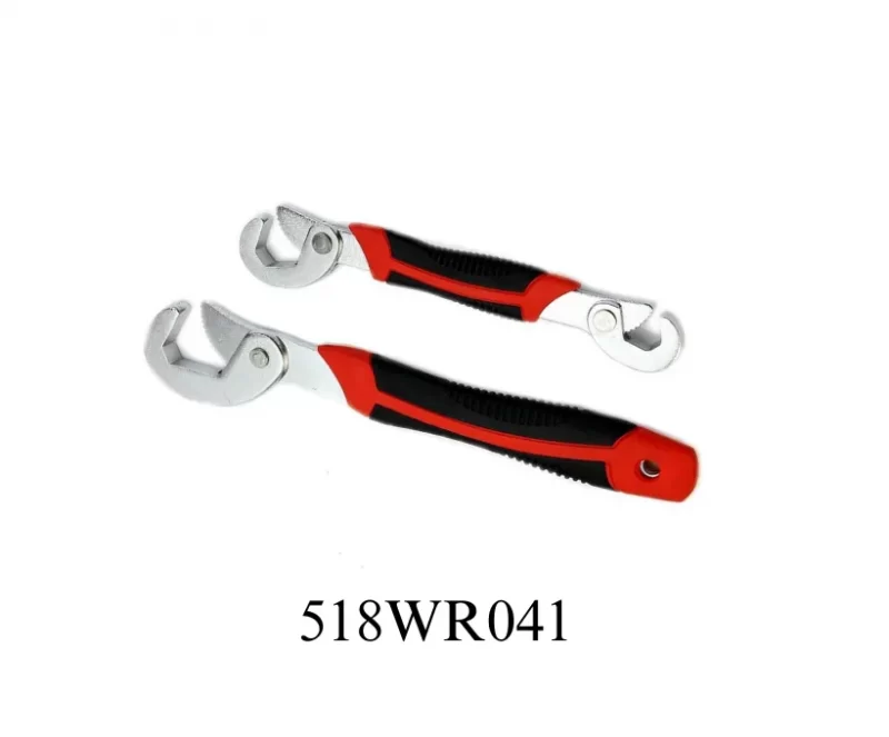 2-piece universal wrench with TPR handle