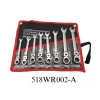 72 Tooth Flexible ratchet combination wrench-8PCS-518WR002-A