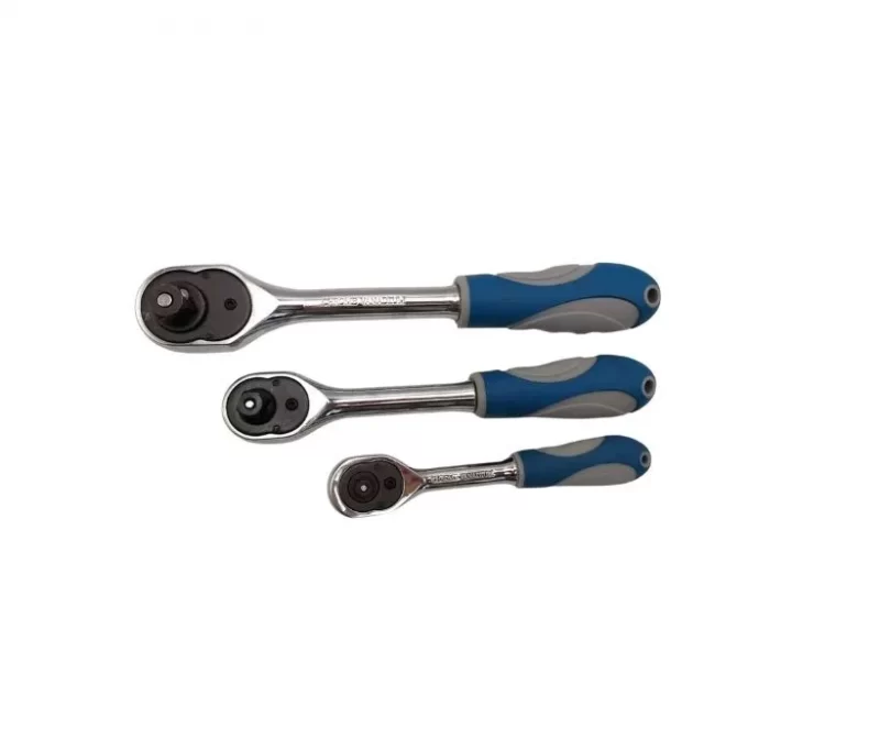 72-Tooth Quick Release Ratchet Wrench with rubber grip 518WR018 (2)