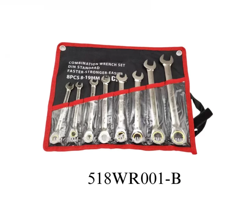 72-tooth ratchet combination wrench-8pcs-518WR001-B-1
