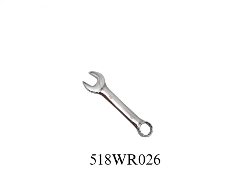 Fully Polished Stubby Combination Wrench