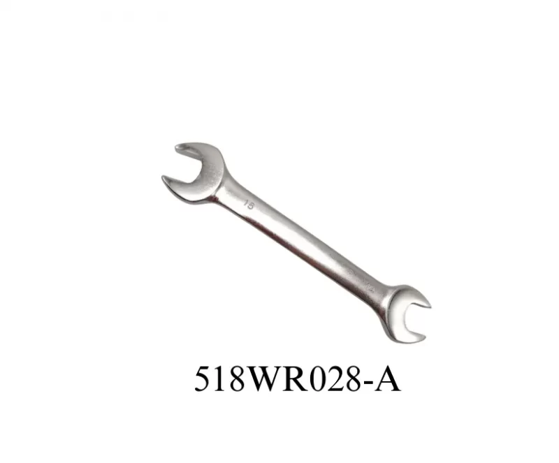 Satin Finish Double Open End Wrench