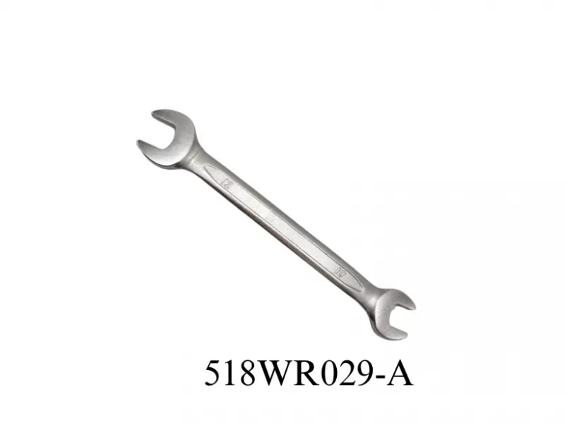 Sunken Panel Double Open End Wrench