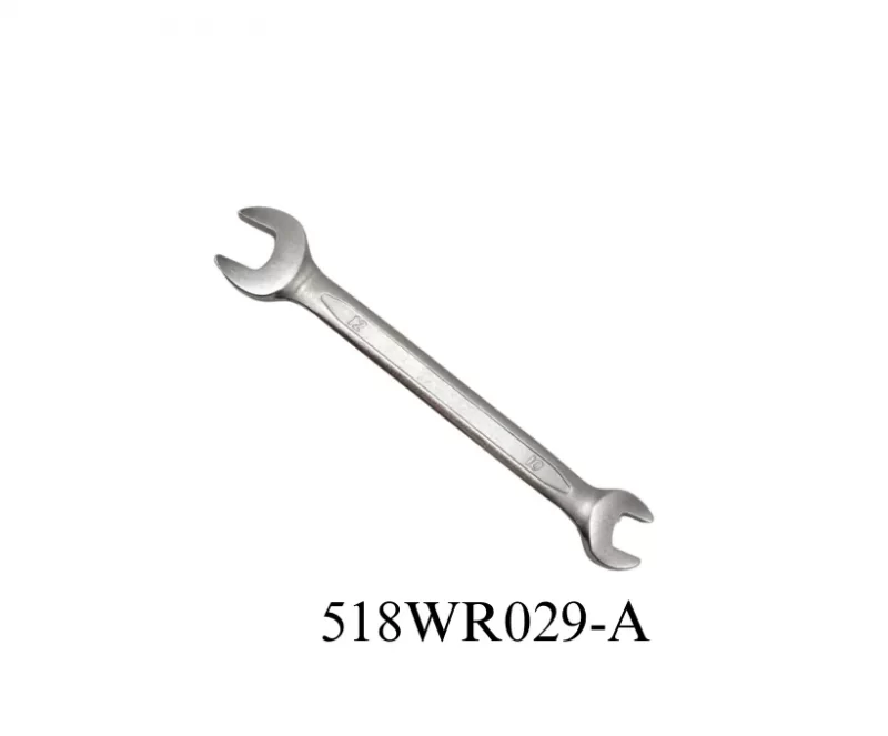 Sunken Panel Double Open End Wrench