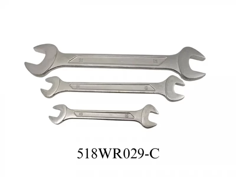 Zinc Plated Double Open End Wrench