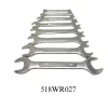 double open end spanner set -raised panel -518WR027