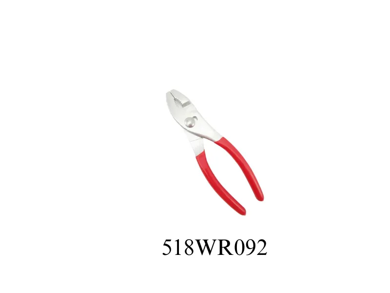 slip joint plier with dipped sleeves-518WR092